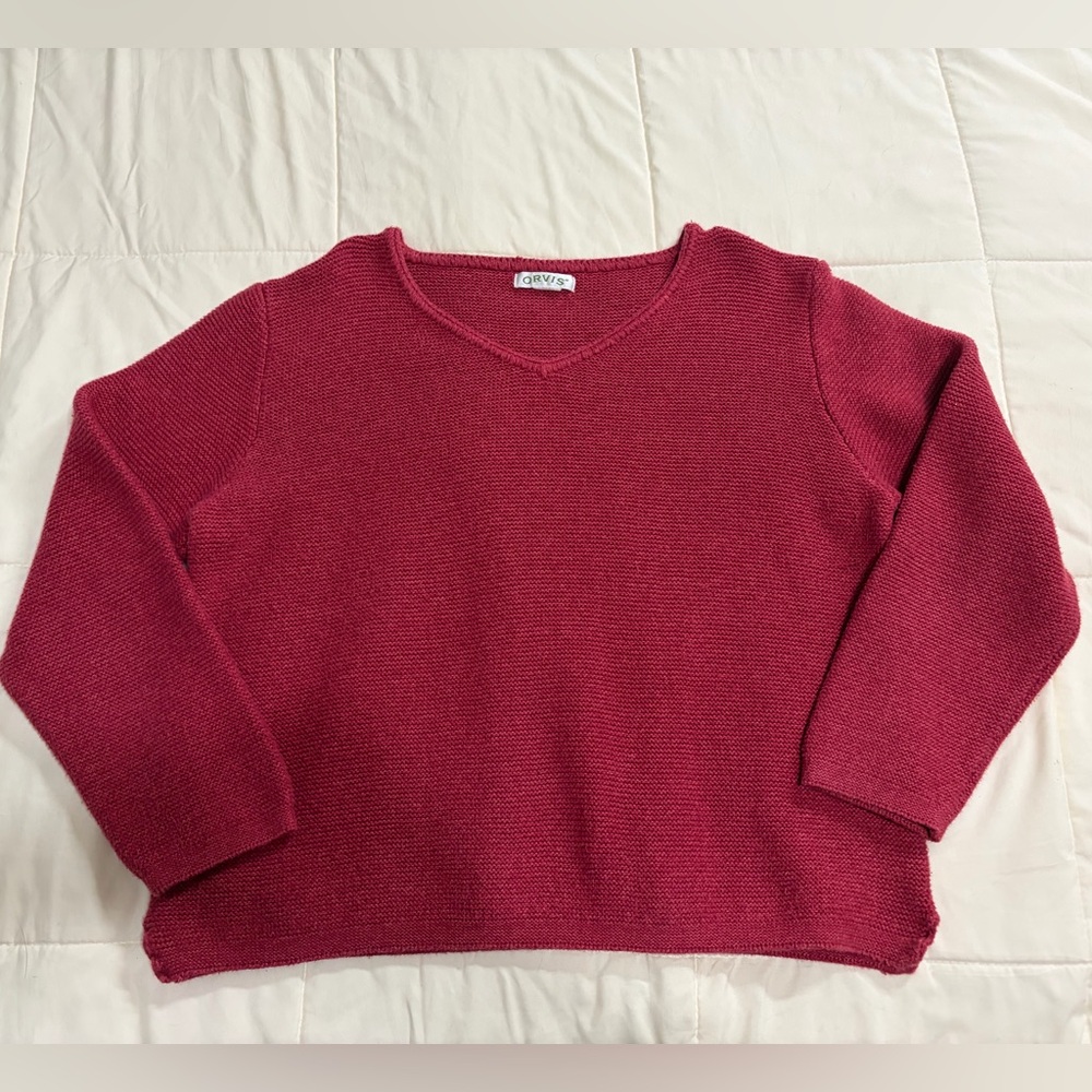 Orvis Knit Women's V-Neck Sweater